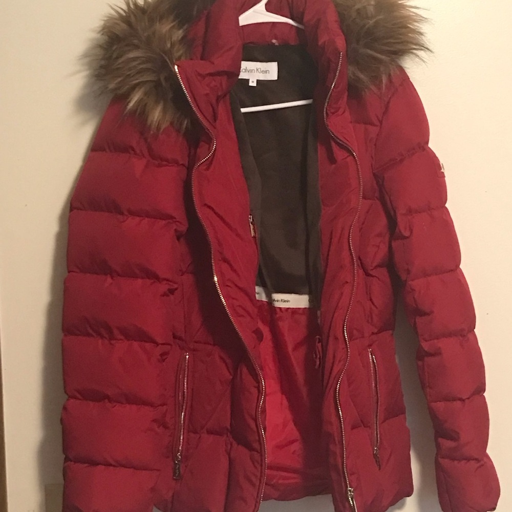 Calvin Klein, ladies winter coat, size Med.